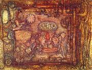 Paul Klee Botanical Theater painting